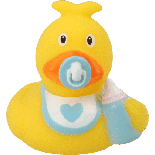 Guttebaby-badeand (mini)