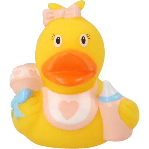 Jentebaby-badeand (mini)