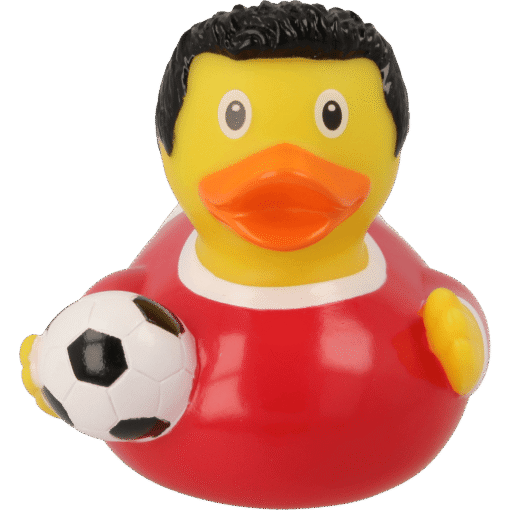 Fotballspiller-badeand
