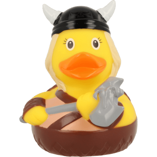 Viking-badeand, dame