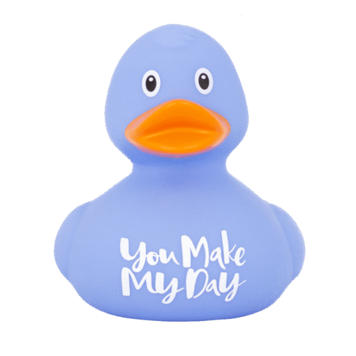 You Make My Day-badeand, blå