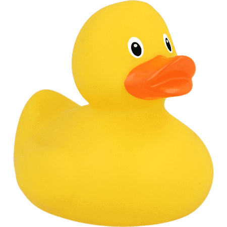 Klassisk badeand, gul