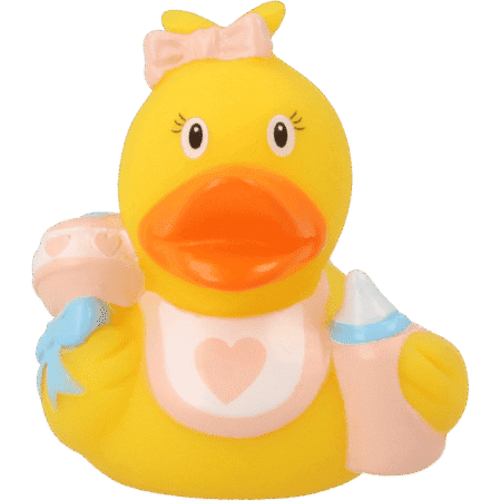 Jentebaby-badeand (mini)