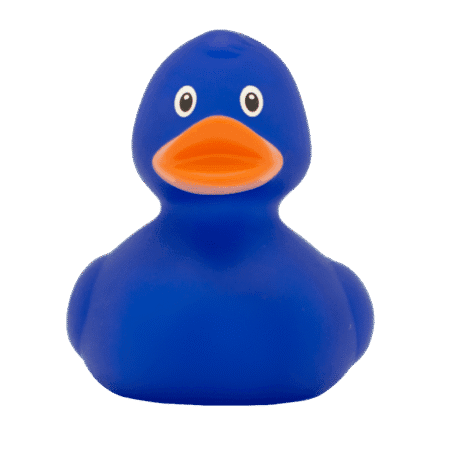 Klassisk badeand, blå