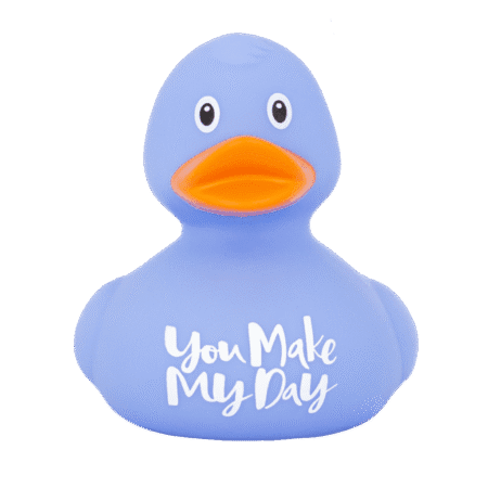 You Make My Day-badeand, blå
