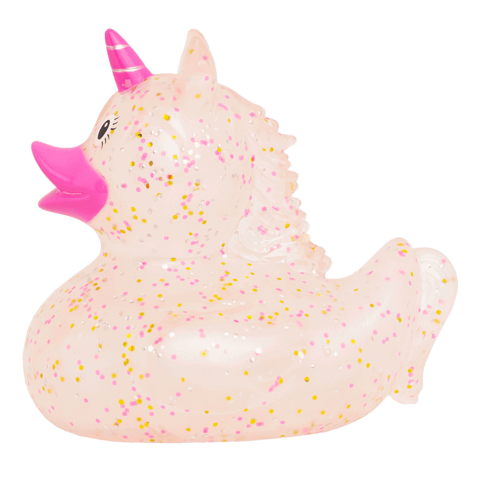 Badeand Enhjørning Glitter Rosa – Lilalu - Bilde 4