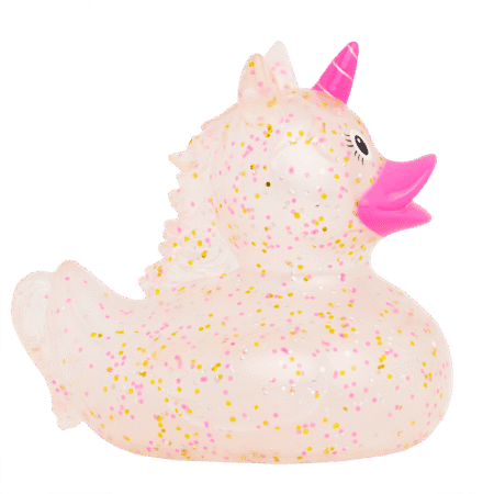 Badeand Enhjørning Glitter Rosa – Lilalu - Bilde 5