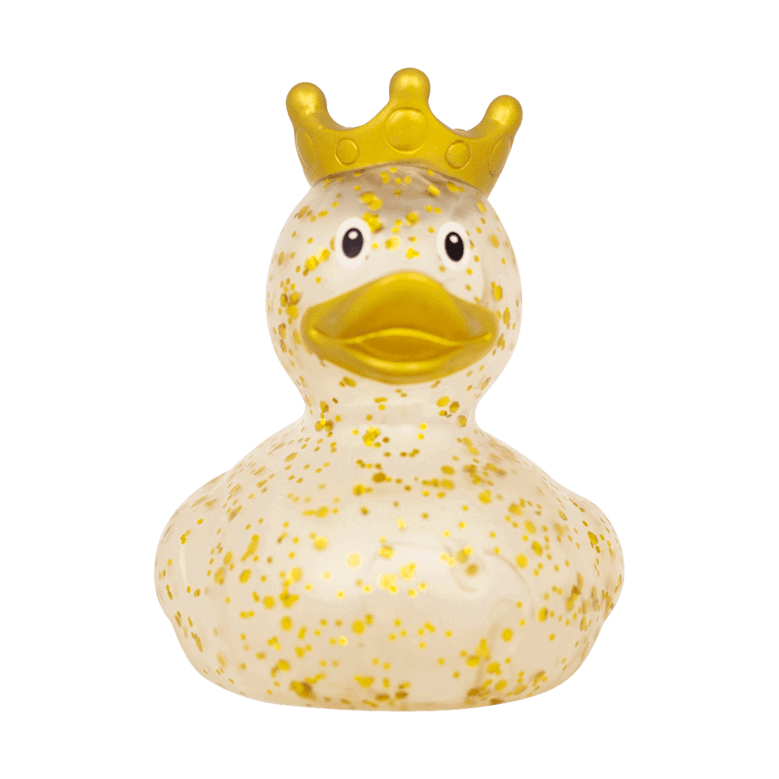 Badeand med krone Glitter Gull – Lilalu - Bilde 3