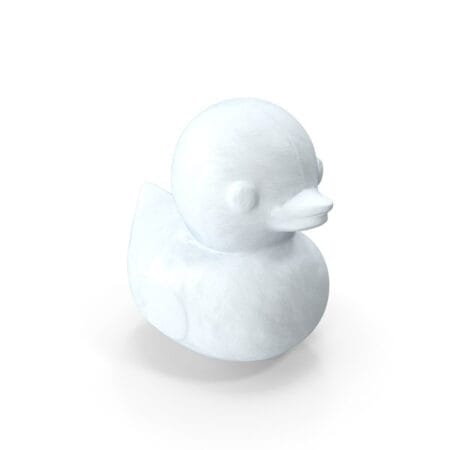 Badeand-form for snø / sand / ris - Bilde 3