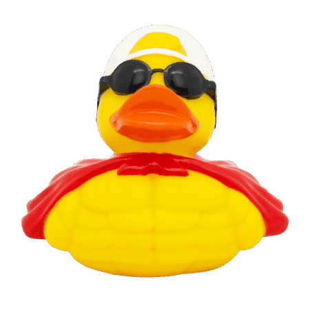 Badeand Superduck – Lilalu - Bilde 6
