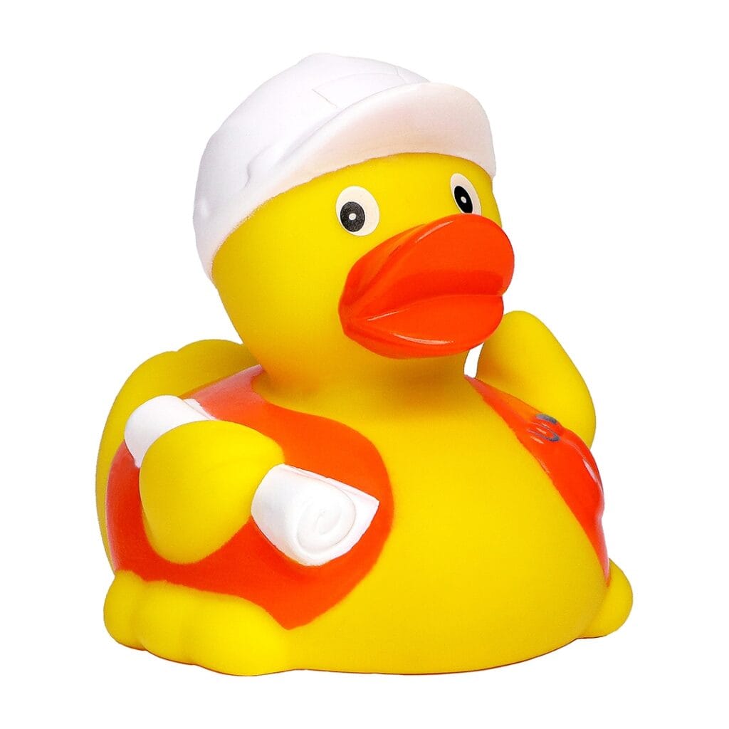 Badeand Anleggsarbeider – Kvakky Duck