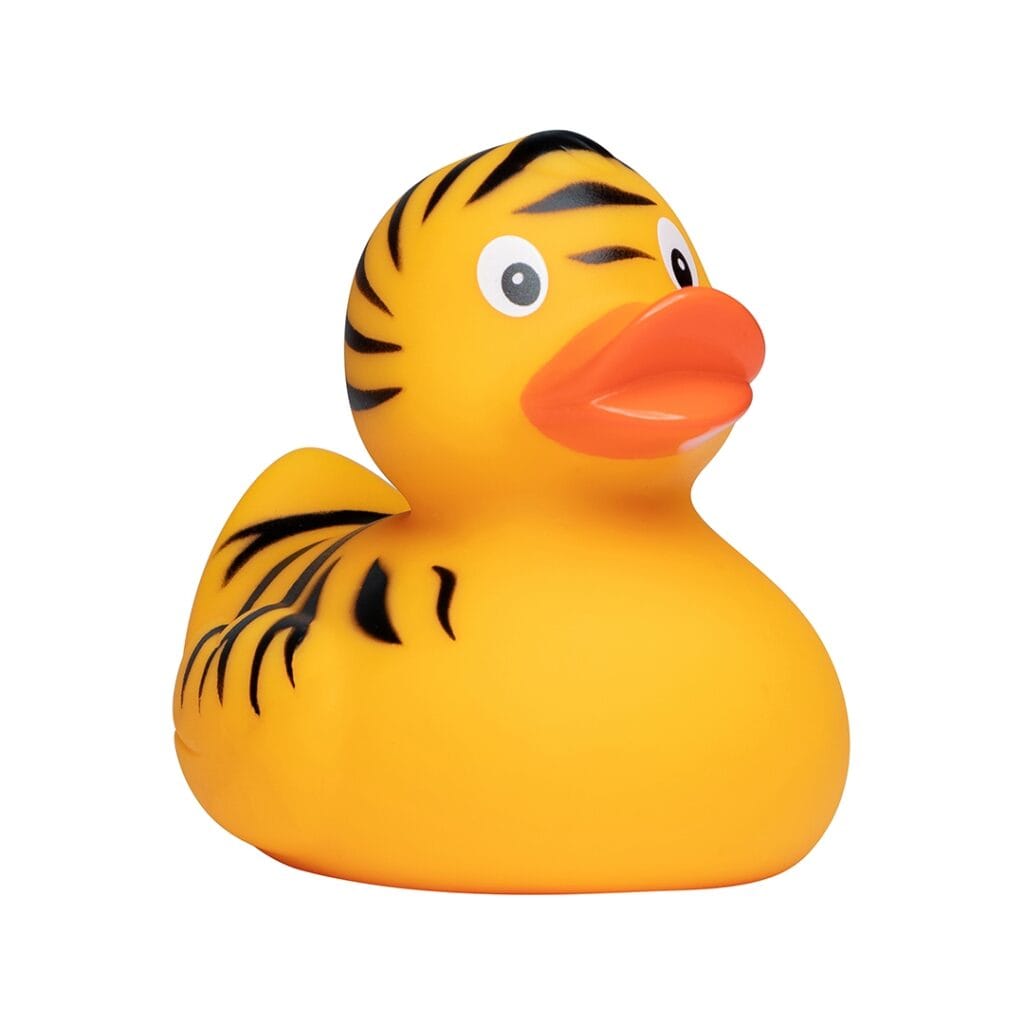 Badeand Tiger – Kvakky Duck