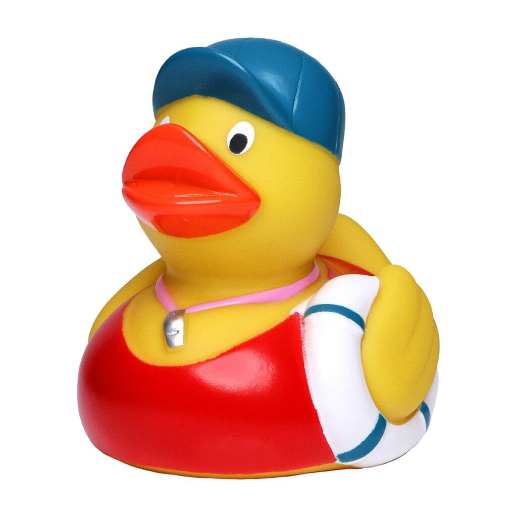 Badeand Badevakt – Kvakky Duck