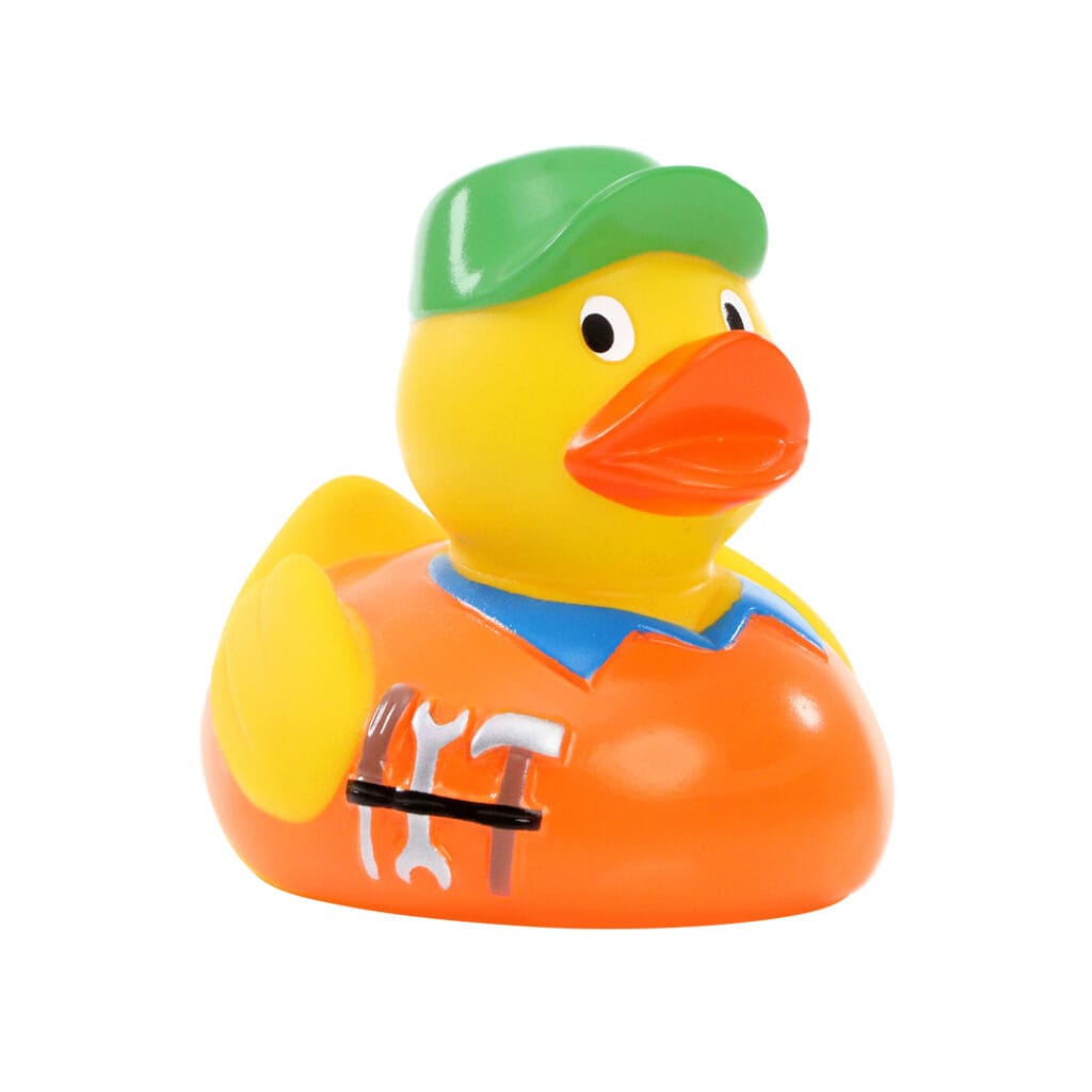 Badeand Håndverker – Kvakky Duck