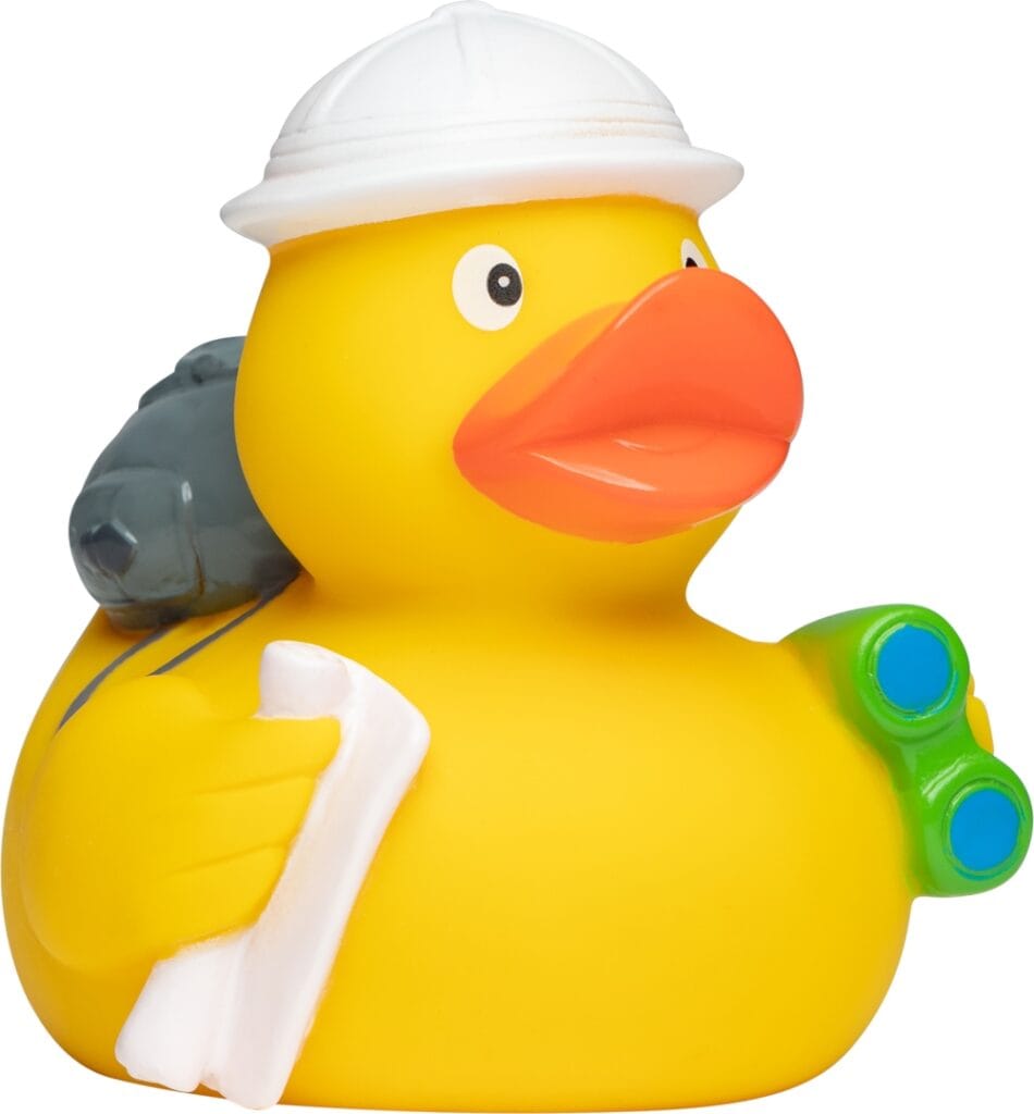 Badeand Globetrotter – Kvakky Duck