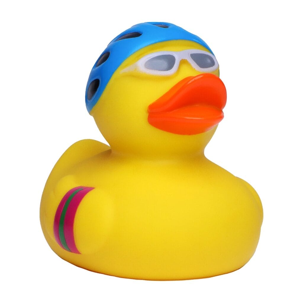 Badeand Syklist – Kvakky Duck