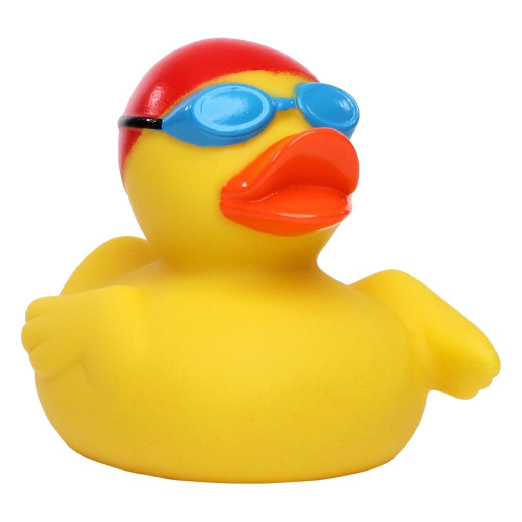 Badeand Svømmer – Kvakky Duck