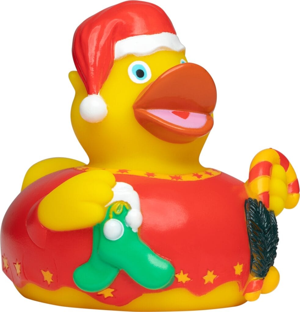 Badeand Juleglede – Kvakky Duck