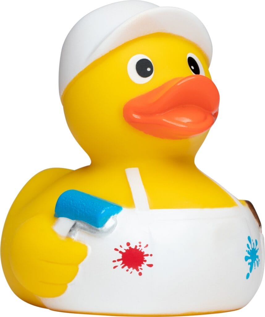 Badeand Maler – Kvakky Duck