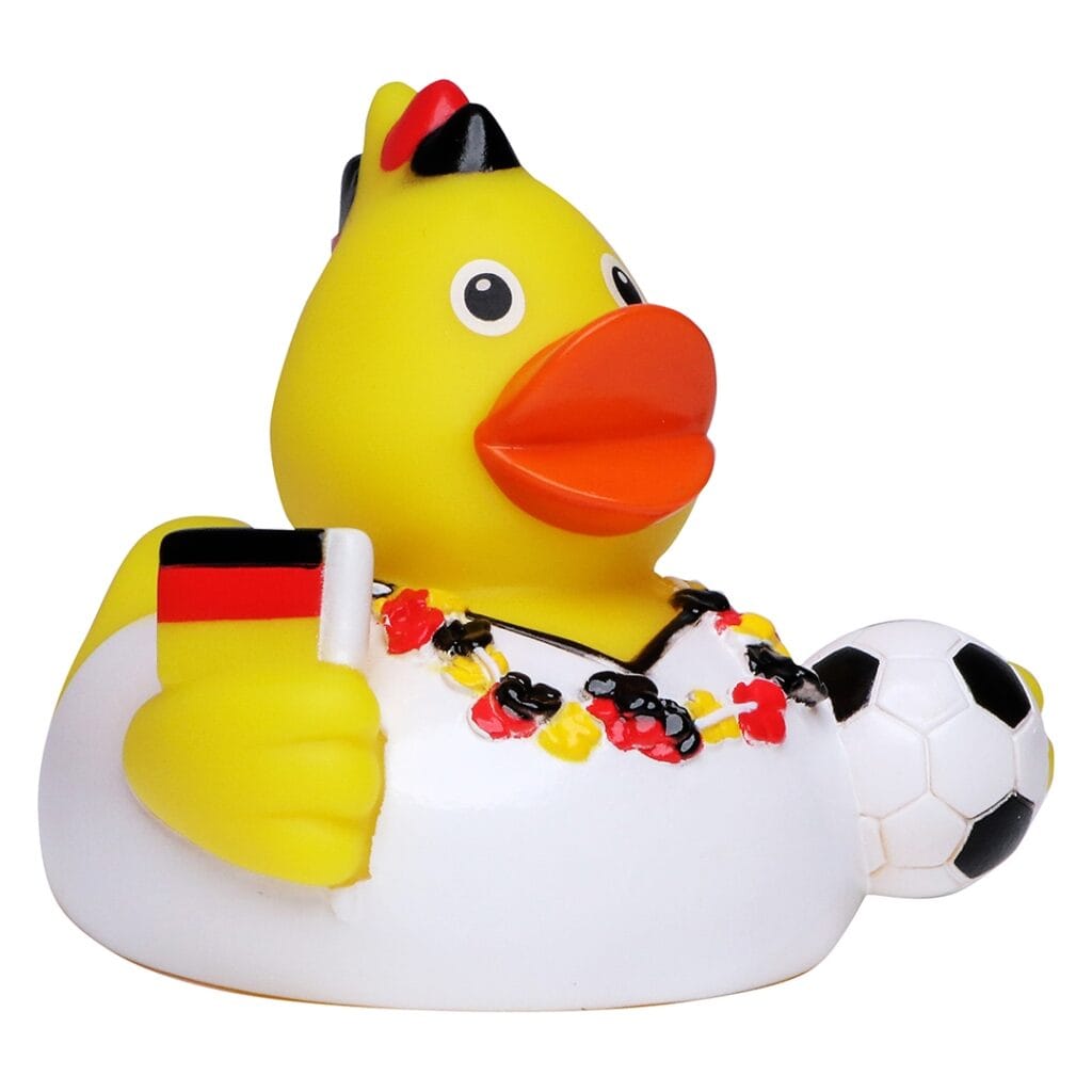 Badeand Fotballfan – Kvakky Duck