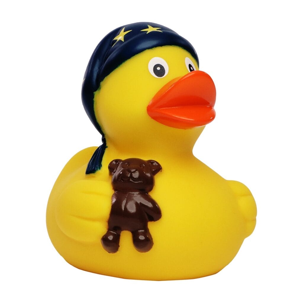 Badeand God Natt – Kvakky Duck