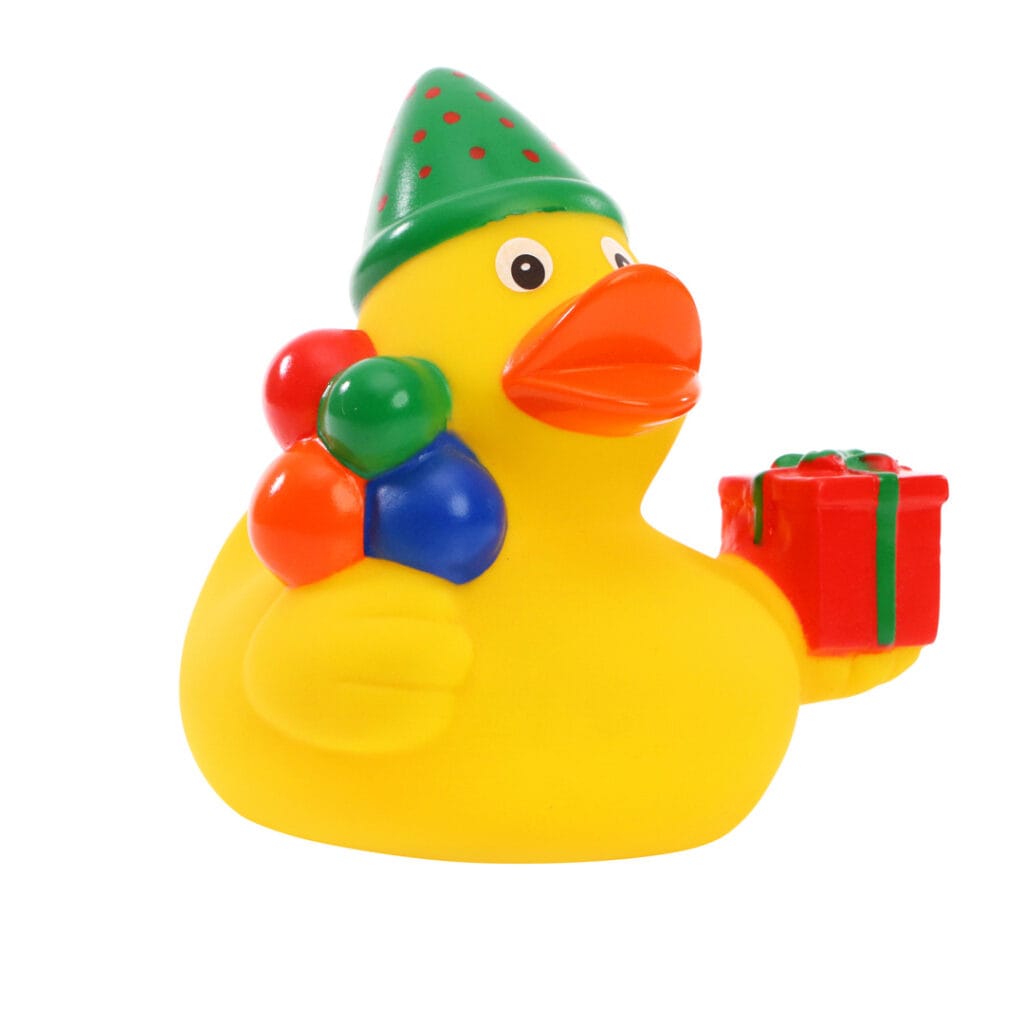 Badeand Bursdag – Kvakky Duck