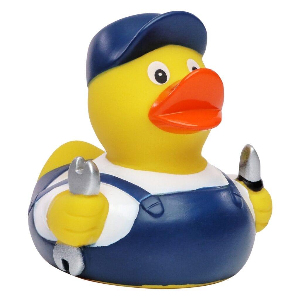 Badeand Mekaniker – Kvakky Duck