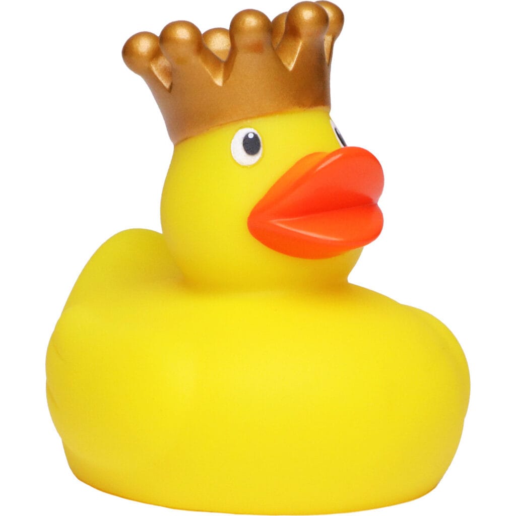 Badeand med krone – Kvakky Duck