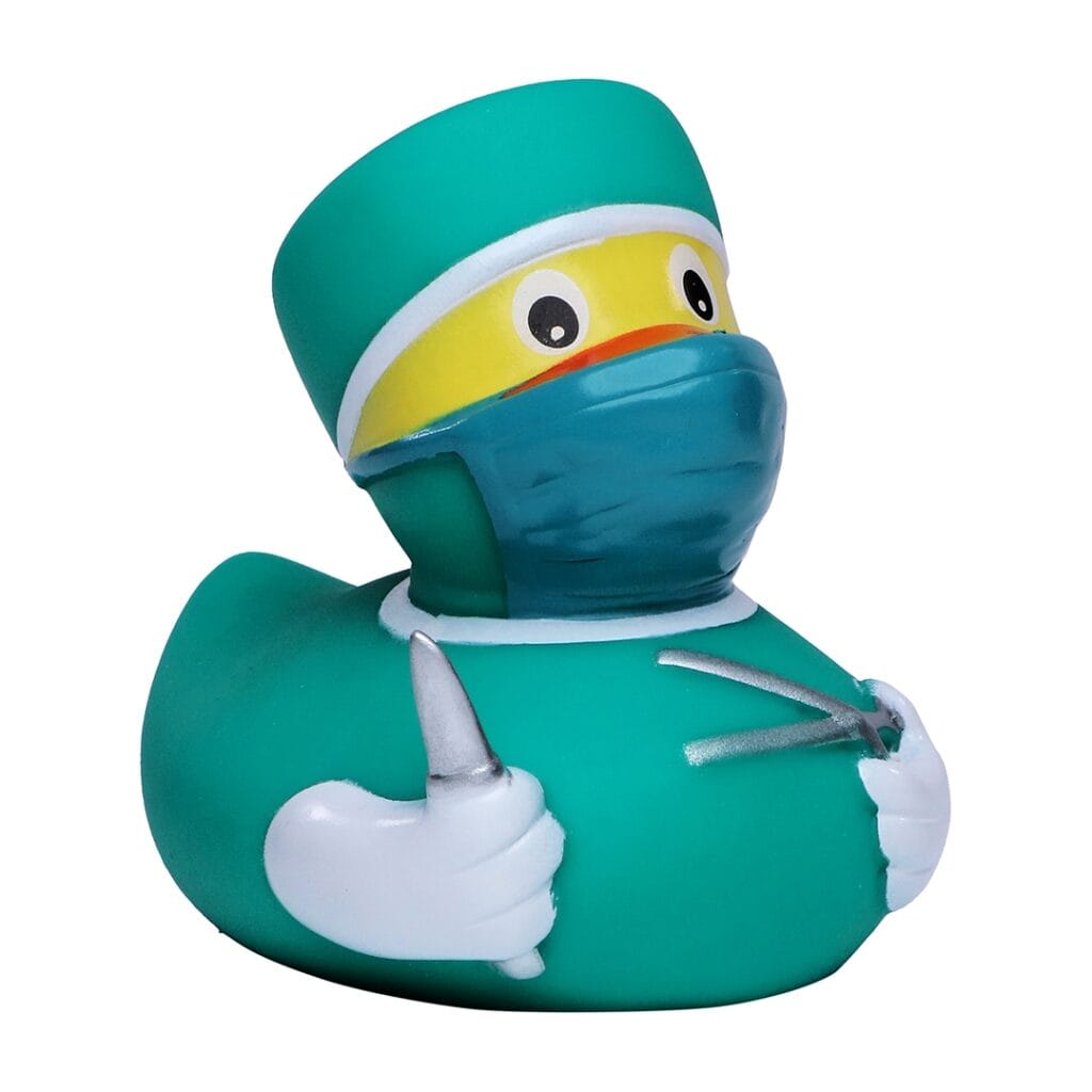 Badeand Kirurg – Kvakky Duck