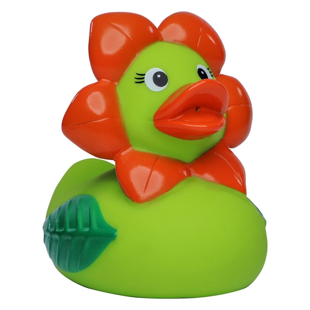 Badeand Blomst – Kvakky Duck