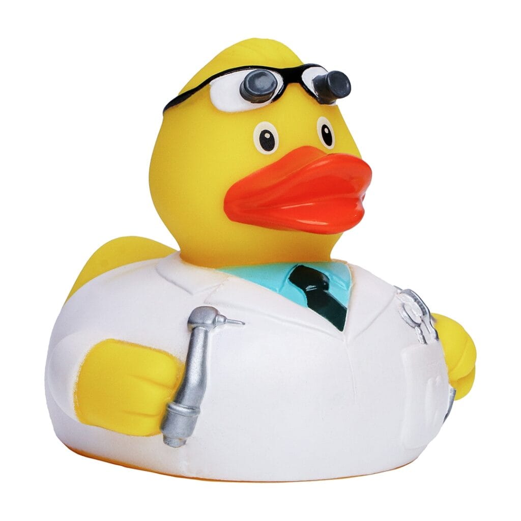 Badeand Tannlege – Kvakky Duck