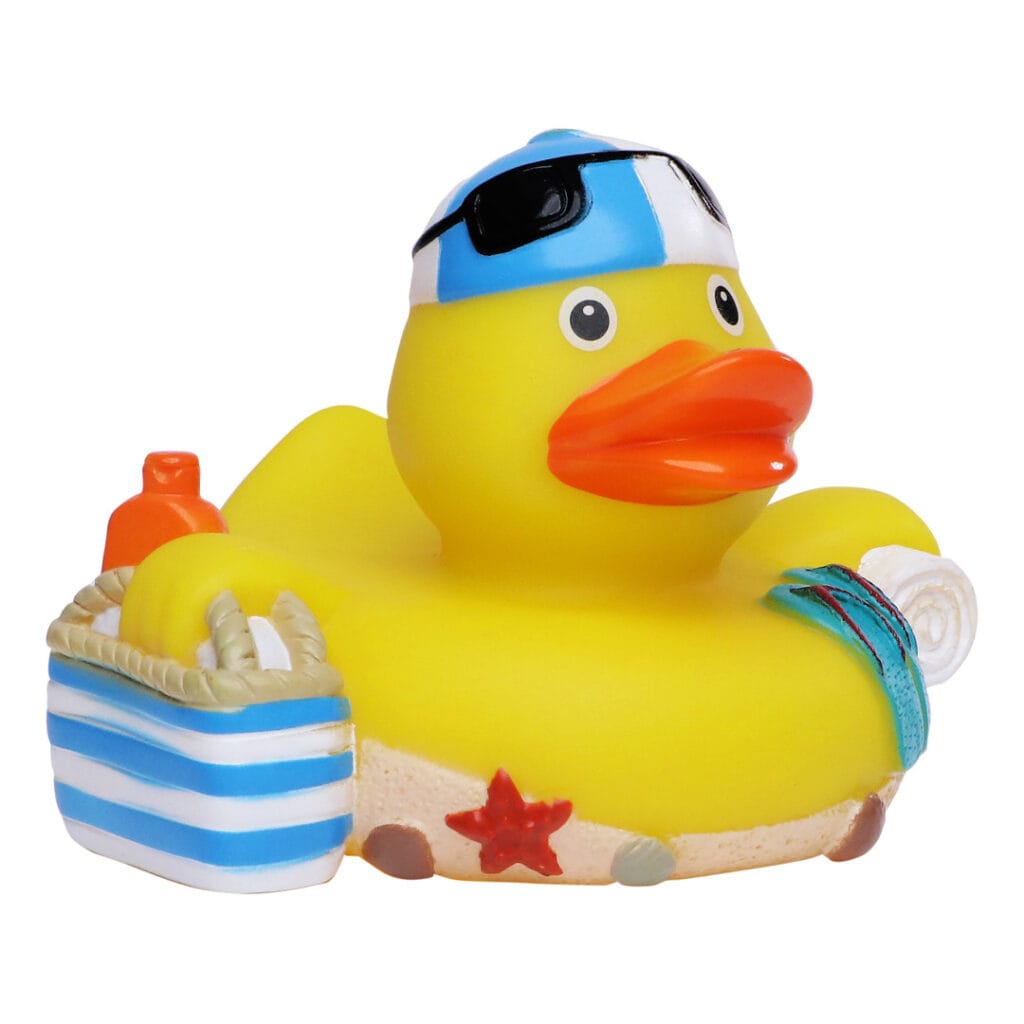 Badeand Strand – Kvakky Duck