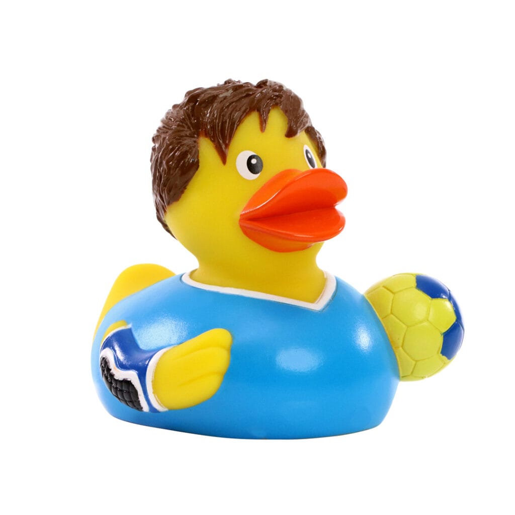 Badeand Håndball – Kvakky Duck