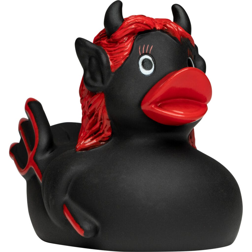 Badeand Hunndjevel – Kvakky Duck