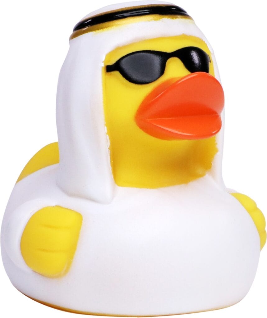 Badeand Sjeik – Kvakky Duck