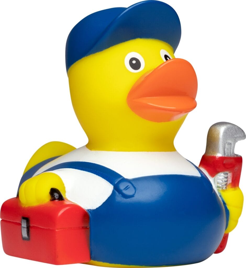 Badeand Rørlegger – Kvakky Duck