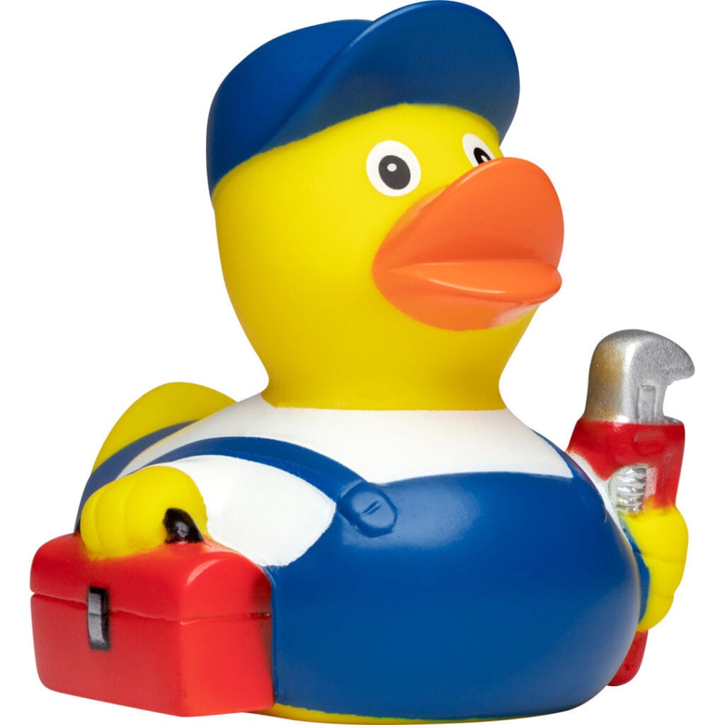 Badeand Rørlegger – Kvakky Duck