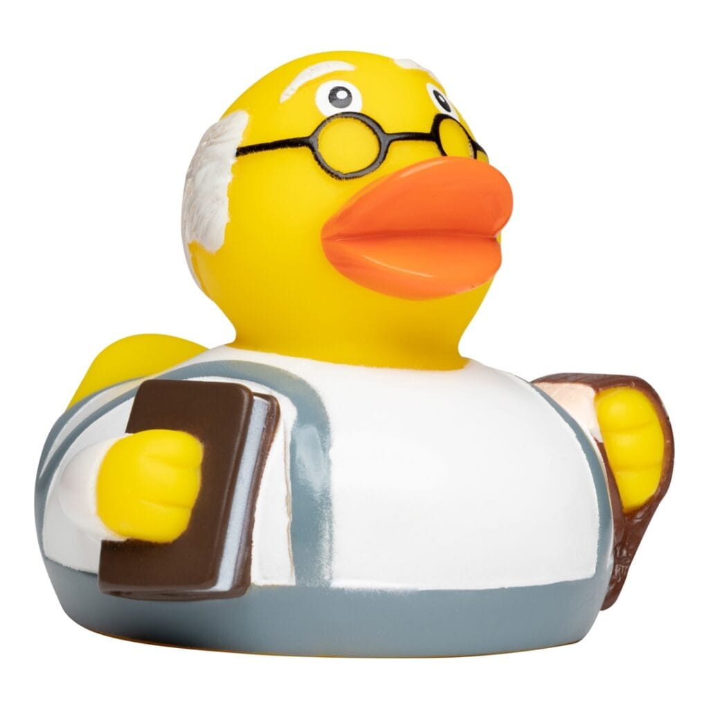 Badeand Bestefar – Kvakky Duck