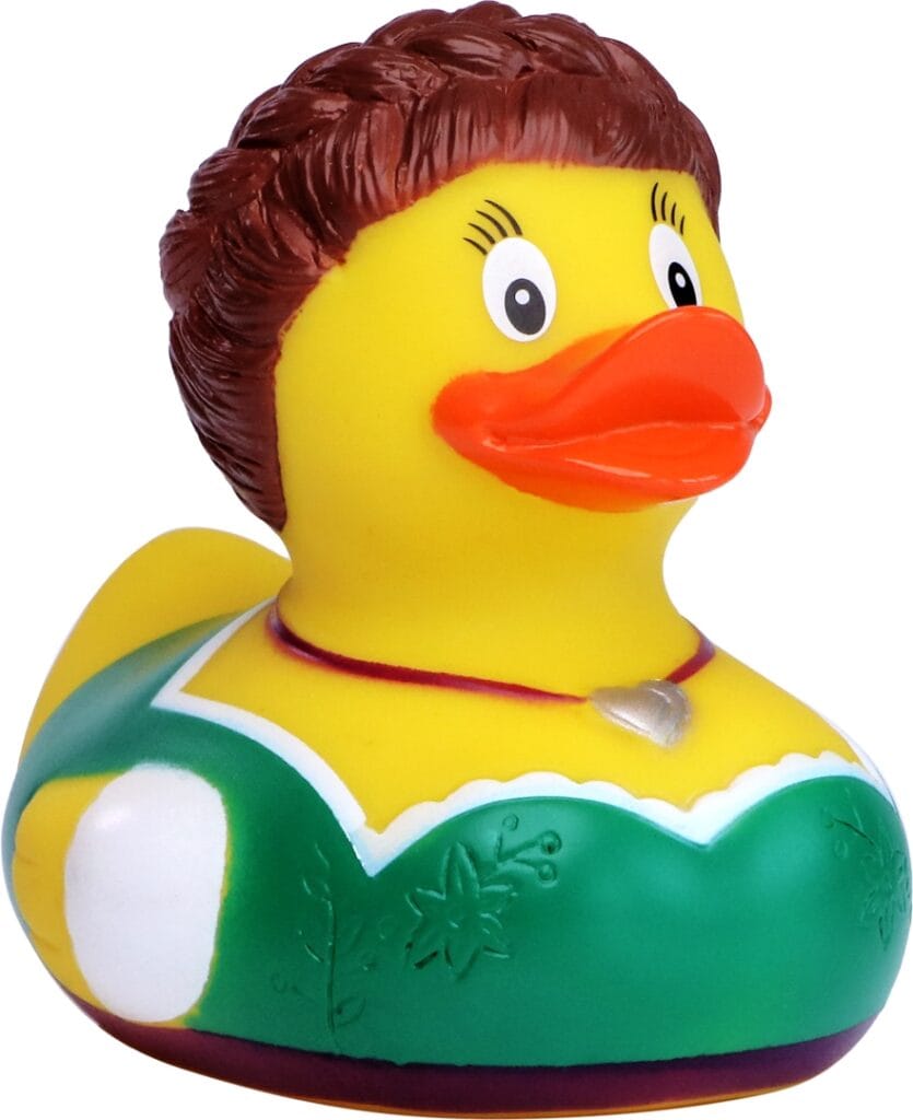 Badeand Dirndl – Kvakky Duck