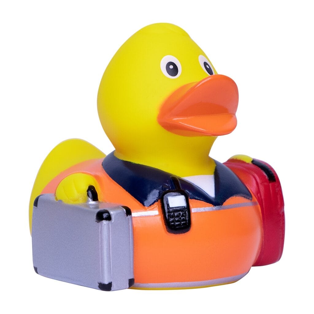 Badeand Ambulansearbeider – Kvakky Duck