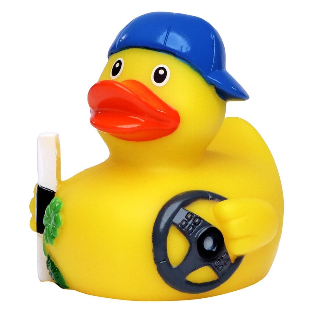 Badeand Sjåførlærer – Kvakky Duck