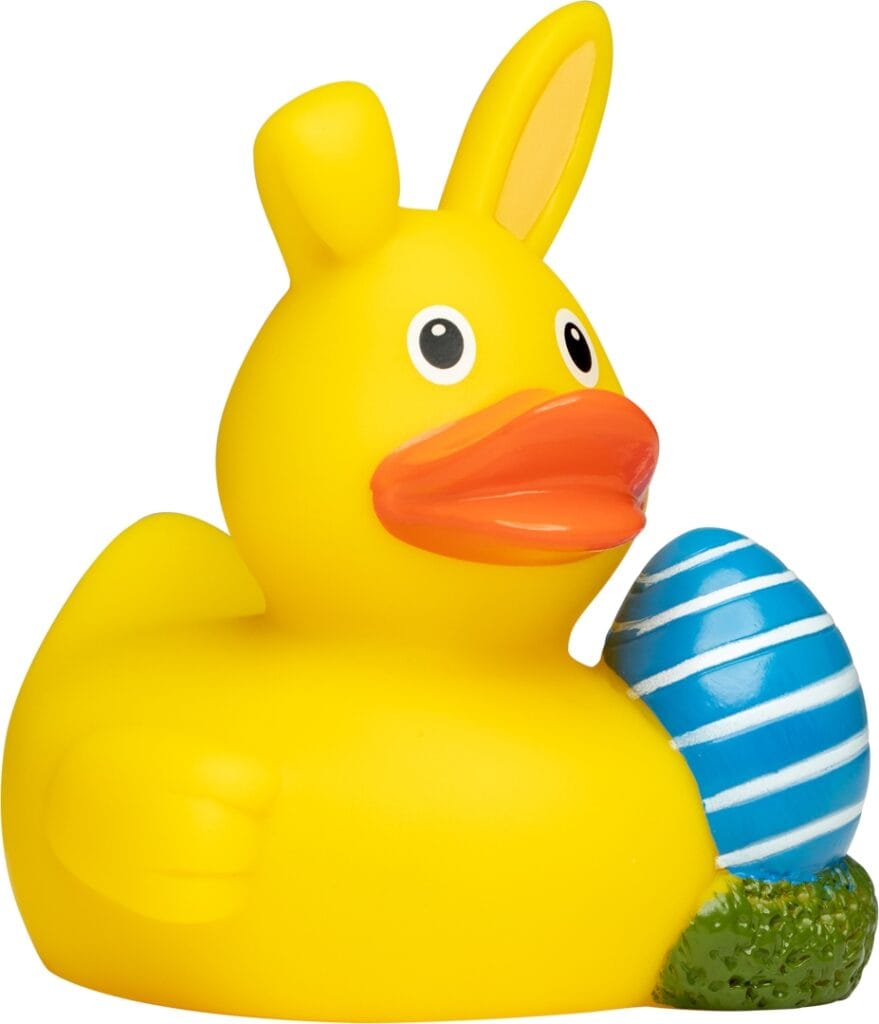 Badeand Påskeegg – Kvakky Duck