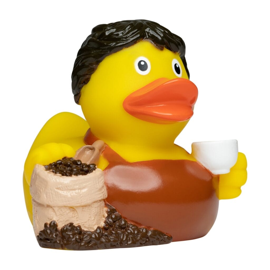 Badeand Kaffe – Kvakky Duck