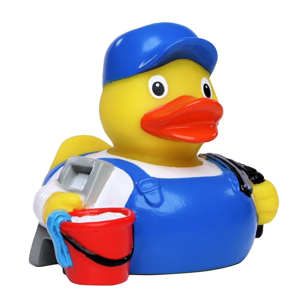 Badeand Vindusvasker – Kvakky Duck