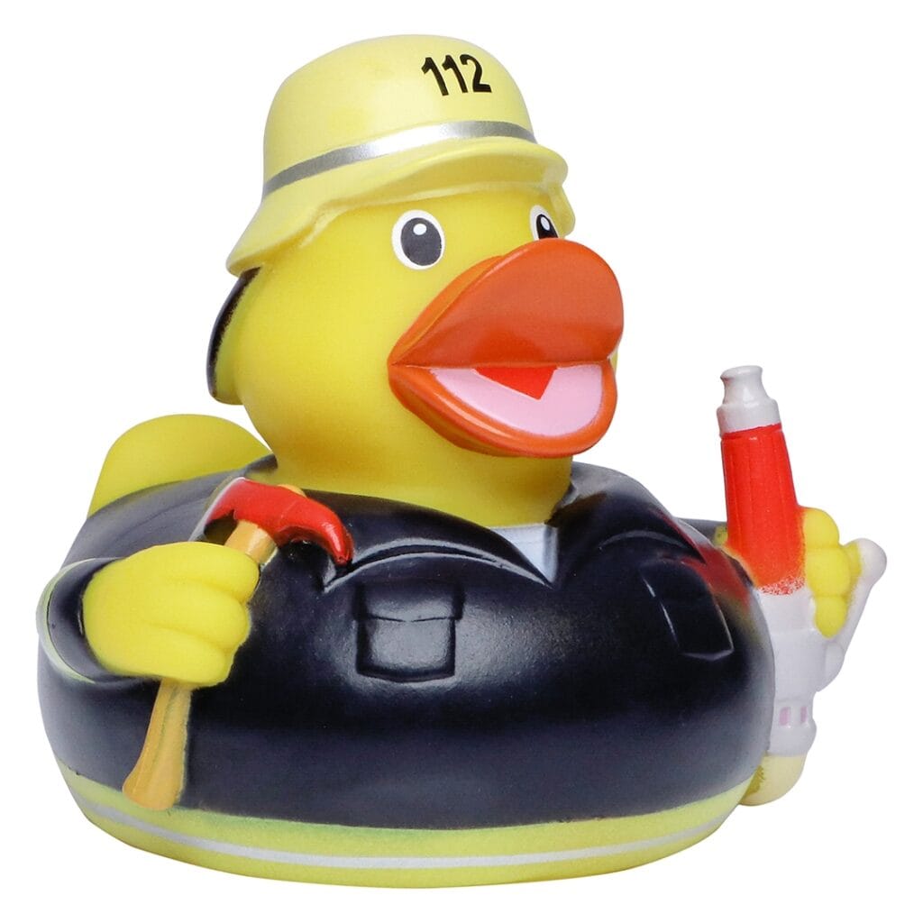 Badeand Brannmann – Kvakky Duck