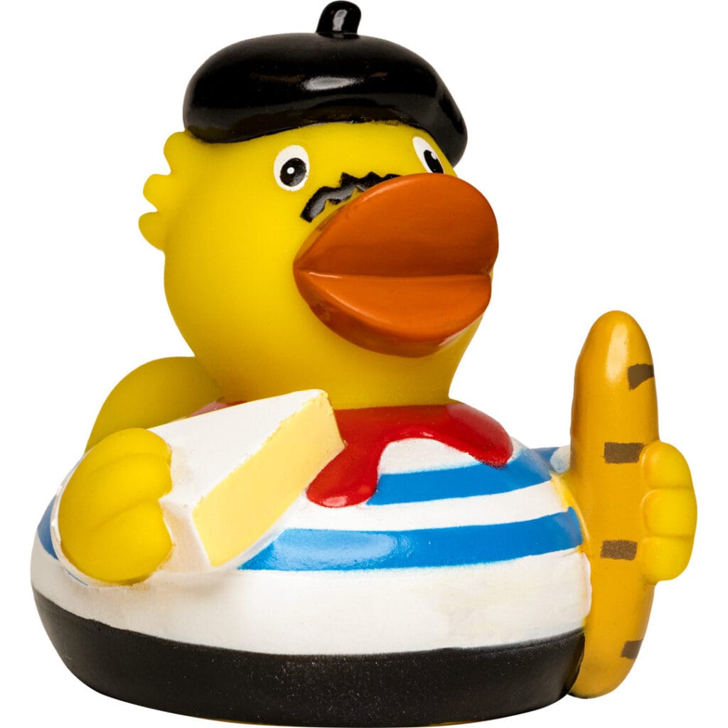 Badeand Cityduck Frankrike – Kvakky Duck