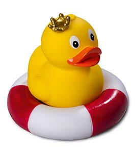 Badeand Stående med krone – Kvakky Duck - Bilde 2