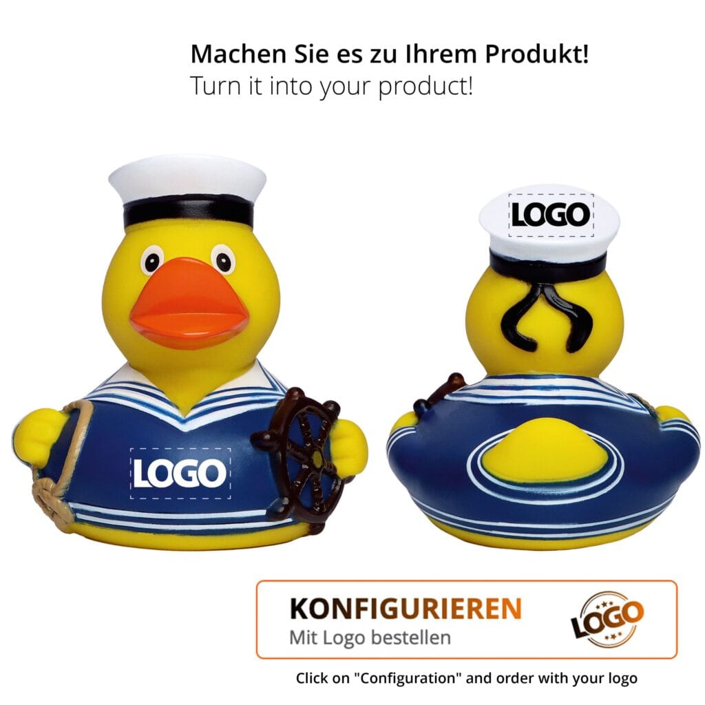 Badeand Sjømann – Kvakky Duck