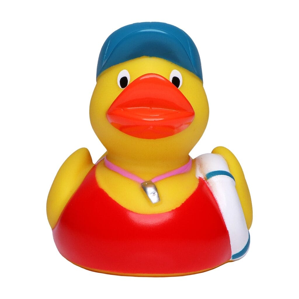 Badeand Badevakt – Kvakky Duck