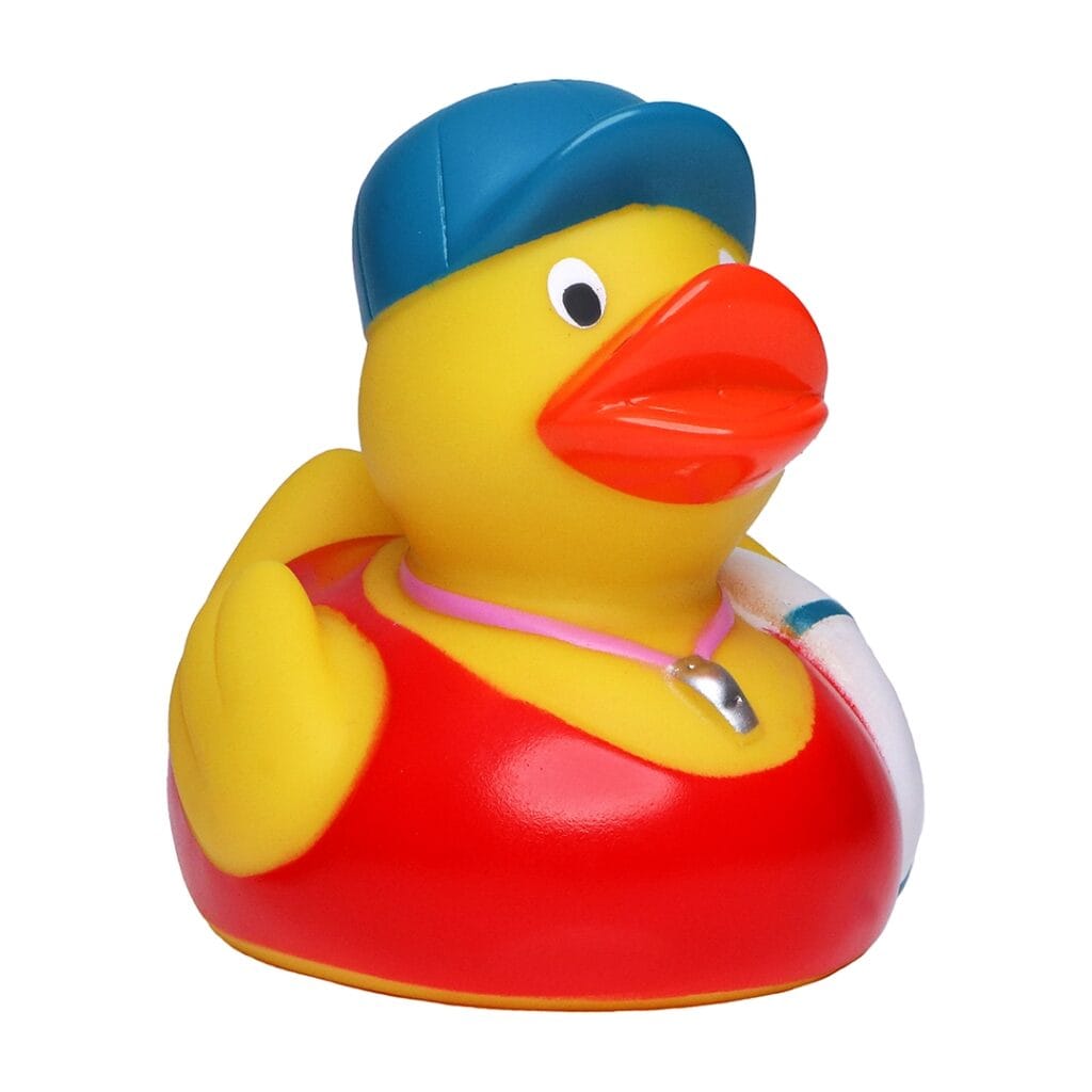 Badeand Badevakt – Kvakky Duck
